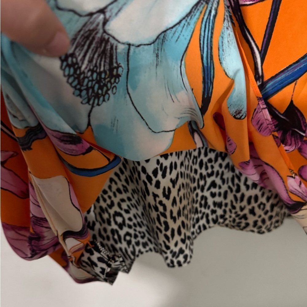 Chicos - Petite Reversible Floral-Animal Dress - Picture 6 of 13